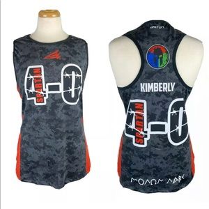 Spartan Beast 4-0 Digital Grey Camo Women Tank